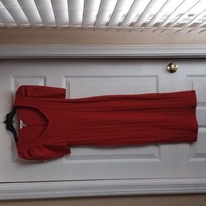 Nine West sz XS burnt orange dress